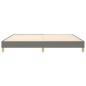 vidaXL Bettgestell ohne Matratze Dunkelgrau 200x200 cm Stoff vidaXL Bettgestell ohne Matratze Dunkelgrau 200x200 cm Stoff