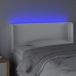 vidaXL LED Kopfteil Weiß 83x16x78/88 cm Kunstleder vidaXL LED Kopfteil Weiß 83x16x78/88 cm Kunstleder