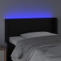 vidaXL LED Kopfteil Schwarz 83x16x78/88 cm Kunstleder vidaXL LED Kopfteil Schwarz 83x16x78/88 cm Kunstleder