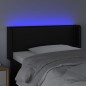 vidaXL LED Kopfteil Schwarz 93x16x78/88 cm Kunstleder vidaXL LED Kopfteil Schwarz 93x16x78/88 cm Kunstleder