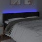 vidaXL LED Kopfteil Schwarz 183x16x78/88 cm Samt vidaXL LED Kopfteil Schwarz 183x16x78/88 cm Samt
