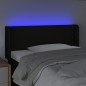 vidaXL LED Kopfteil Schwarz 103x16x78/88 cm Stoff vidaXL LED Kopfteil Schwarz 103x16x78/88 cm Stoff