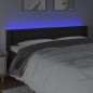 vidaXL LED Kopfteil Schwarz 183x16x78/88 cm Kunstleder vidaXL LED Kopfteil Schwarz 183x16x78/88 cm Kunstleder
