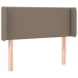 vidaXL LED Kopfteil Taupe 83x16x78/88 cm Stoff vidaXL LED Kopfteil Taupe 83x16x78/88 cm Stoff