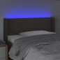 vidaXL LED Kopfteil Taupe 83x16x78/88 cm Stoff vidaXL LED Kopfteil Taupe 83x16x78/88 cm Stoff