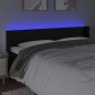 vidaXL LED Kopfteil Schwarz 163x16x78/88 cm Kunstleder vidaXL LED Kopfteil Schwarz 163x16x78/88 cm Kunstleder