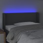 vidaXL LED Kopfteil Dunkelgrau 103x16x78/88 cm Stoff vidaXL LED Kopfteil Dunkelgrau 103x16x78/88 cm Stoff