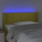 vidaXL LED Kopfteil Grün 93x16x78/88 cm Stoff vidaXL LED Kopfteil Grün 93x16x78/88 cm Stoff