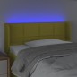 vidaXL LED Kopfteil Grün 103x16x78/88 cm Stoff vidaXL LED Kopfteil Grün 103x16x78/88 cm Stoff