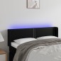 vidaXL LED Kopfteil Schwarz 147x16x78/88 cm Kunstleder vidaXL LED Kopfteil Schwarz 147x16x78/88 cm Kunstleder