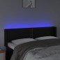 vidaXL LED Kopfteil Schwarz 147x16x78/88 cm Kunstleder vidaXL LED Kopfteil Schwarz 147x16x78/88 cm Kunstleder