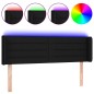 vidaXL LED Kopfteil Schwarz 147x16x78/88 cm Stoff vidaXL LED Kopfteil Schwarz 147x16x78/88 cm Stoff