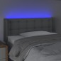 vidaXL LED Kopfteil Hellgrau 103x16x78/88 cm Stoff vidaXL LED Kopfteil Hellgrau 103x16x78/88 cm Stoff