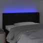 vidaXL LED Kopfteil Schwarz 93x16x78/88 cm Stoff vidaXL LED Kopfteil Schwarz 93x16x78/88 cm Stoff