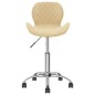 Esszimmerstühle 2 Stk. Drehbar Creme Samt Esszimmerstühle 2 Stk. Drehbar Creme Samt