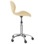 Esszimmerstühle 2 Stk. Drehbar Creme Samt Esszimmerstühle 2 Stk. Drehbar Creme Samt