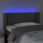 vidaXL LED Kopfteil Dunkelgrau 103x16x78/88 cm Samt vidaXL LED Kopfteil Dunkelgrau 103x16x78/88 cm Samt