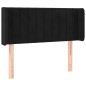 vidaXL LED Kopfteil Schwarz 83x16x78/88 cm Samt vidaXL LED Kopfteil Schwarz 83x16x78/88 cm Samt