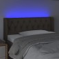 vidaXL LED Kopfteil Taupe 93x16x78/88 cm Stoff vidaXL LED Kopfteil Taupe 93x16x78/88 cm Stoff