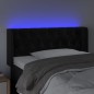 vidaXL LED Kopfteil Schwarz 93x16x78/88 cm Samt vidaXL LED Kopfteil Schwarz 93x16x78/88 cm Samt