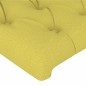 vidaXL LED Kopfteil Grün 203x16x78/88 cm Stoff vidaXL LED Kopfteil Grün 203x16x78/88 cm Stoff