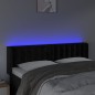 vidaXL LED Kopfteil Schwarz 147x16x78/88 cm Samt vidaXL LED Kopfteil Schwarz 147x16x78/88 cm Samt