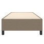 vidaXL Boxspringbett Taupe 90x190 cm Stoff vidaXL Boxspringbett Taupe 90x190 cm Stoff