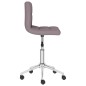 Esszimmerstühle 2 Stk. Drehbar Taupe Stoff Esszimmerstühle 2 Stk. Drehbar Taupe Stoff