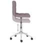 Esszimmerstühle 2 Stk. Drehbar Taupe Stoff Esszimmerstühle 2 Stk. Drehbar Taupe Stoff