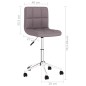 Esszimmerstühle 2 Stk. Drehbar Taupe Stoff Esszimmerstühle 2 Stk. Drehbar Taupe Stoff