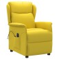 vidaXL Relaxsessel Elektrisch Hellgelb Stoff vidaXL Relaxsessel Elektrisch Hellgelb Stoff
