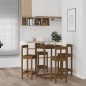 vidaXL 5-tlg. Bar-Set Honigbraun Massivholz Kiefer vidaXL 5-tlg. Bar-Set Honigbraun Massivholz Kiefer