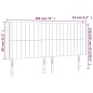 vidaXL LED Kopfteil Dunkelgrau 183x16x118/128 cm Samt vidaXL LED Kopfteil Dunkelgrau 183x16x118/128 cm Samt