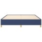 vidaXL Boxspringbett Blau 160x200 cm Stoff vidaXL Boxspringbett Blau 160x200 cm Stoff
