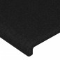 vidaXL Bettgestell mit Kopfteil Schwarz 120x200 cm Stoff vidaXL Bettgestell mit Kopfteil Schwarz 120x200 cm Stoff