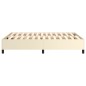 vidaXL Boxspringbett Creme 140x200 cm Kunstleder vidaXL Boxspringbett Creme 140x200 cm Kunstleder