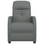 vidaXL Massagesessel mit Aufstehhilfe Dunkelgrau Stoff vidaXL Massagesessel mit Aufstehhilfe Dunkelgrau Stoff