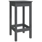 vidaXL 7-tlg. Bar-Set Grau Massivholz Kiefer vidaXL 7-tlg. Bar-Set Grau Massivholz Kiefer