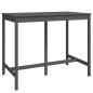 vidaXL 7-tlg. Bar-Set Grau Massivholz Kiefer vidaXL 7-tlg. Bar-Set Grau Massivholz Kiefer