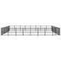 vidaXL Outdoor-Hundezwinger Stahl 60,22 m² vidaXL Outdoor-Hundezwinger Stahl 60,22 m²