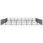 vidaXL Outdoor-Hundezwinger Stahl 67,74 m² vidaXL Outdoor-Hundezwinger Stahl 67,74 m²