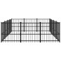 vidaXL Outdoor-Hundezwinger Stahl 11,58 m² vidaXL Outdoor-Hundezwinger Stahl 11,58 m²
