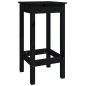 vidaXL 7-tlg. Bar-Set Schwarz Massivholz Kiefer vidaXL 7-tlg. Bar-Set Schwarz Massivholz Kiefer