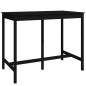 vidaXL 7-tlg. Bar-Set Schwarz Massivholz Kiefer vidaXL 7-tlg. Bar-Set Schwarz Massivholz Kiefer