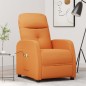 vidaXL Massagesessel mit Aufstehhilfe Gelb Stoff vidaXL Massagesessel mit Aufstehhilfe Gelb Stoff