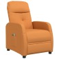 vidaXL Massagesessel mit Aufstehhilfe Gelb Stoff vidaXL Massagesessel mit Aufstehhilfe Gelb Stoff