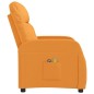 vidaXL Massagesessel mit Aufstehhilfe Gelb Stoff vidaXL Massagesessel mit Aufstehhilfe Gelb Stoff