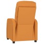vidaXL Massagesessel mit Aufstehhilfe Gelb Stoff vidaXL Massagesessel mit Aufstehhilfe Gelb Stoff