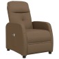 vidaXL Massagesessel mit Aufstehhilfe Braun Stoff vidaXL Massagesessel mit Aufstehhilfe Braun Stoff