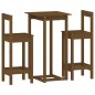 vidaXL 3-tlg. Bar-Set Honigbraun Massivholz Kiefer vidaXL 3-tlg. Bar-Set Honigbraun Massivholz Kiefer